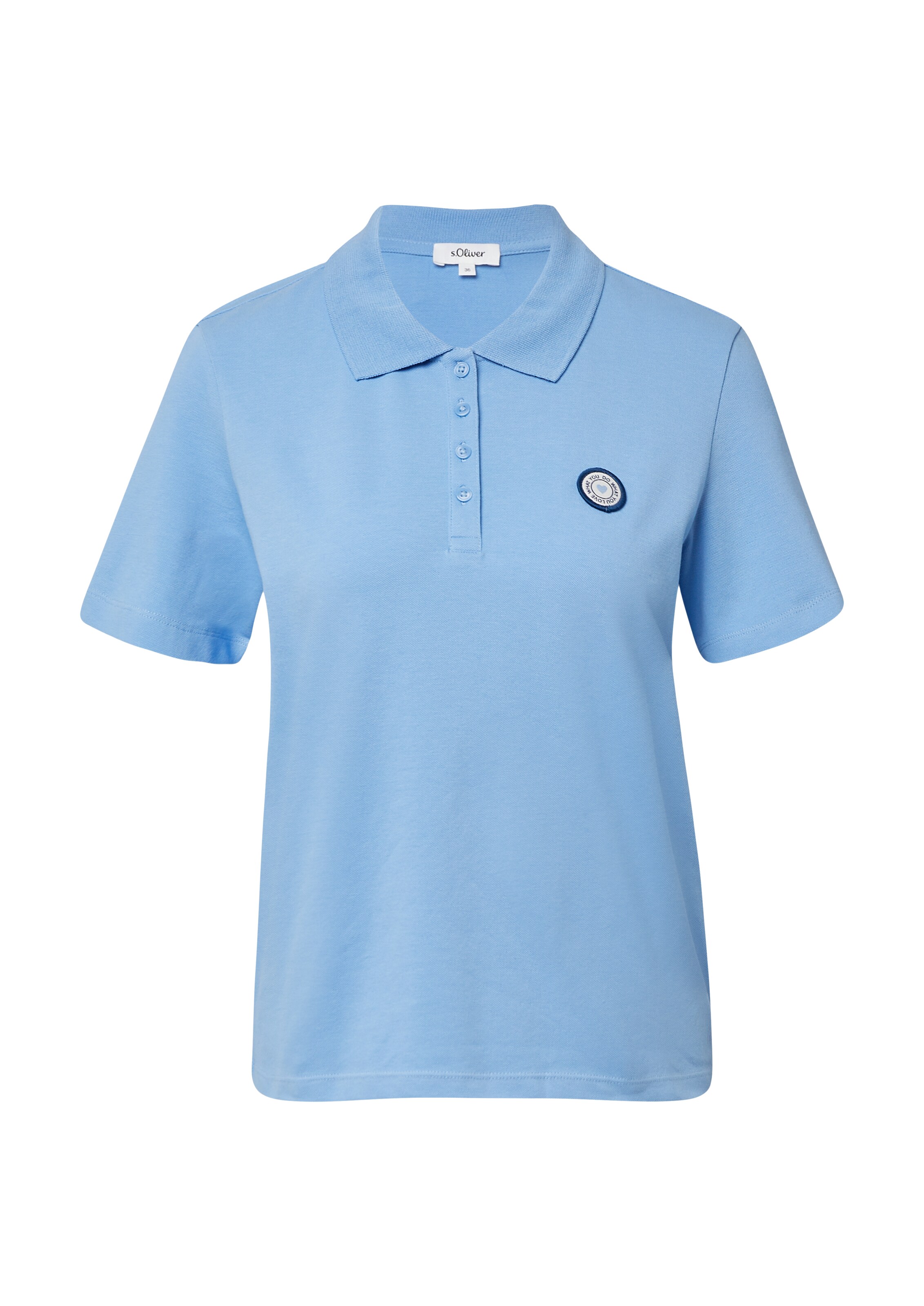 s.Oliver Shirt in Blau: Vorderseite