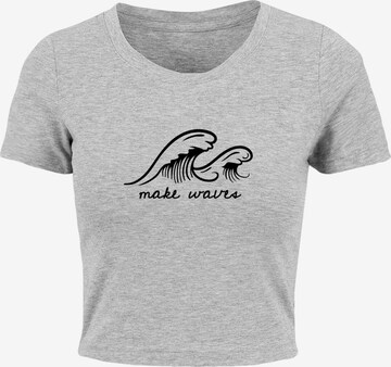 T-shirt 'Summer - Make Waves' Merchcode en gris : devant
