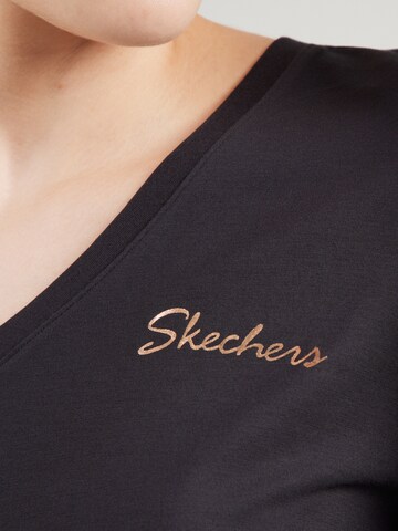 T-shirt SKECHERS en noir