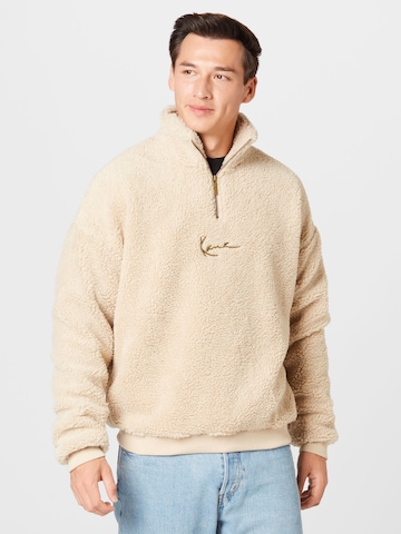 Karl Kani Sweatshirt in Beige: front