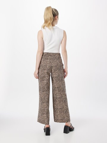 Wide leg Pantaloni 'Pandinna' de la b.young pe bej