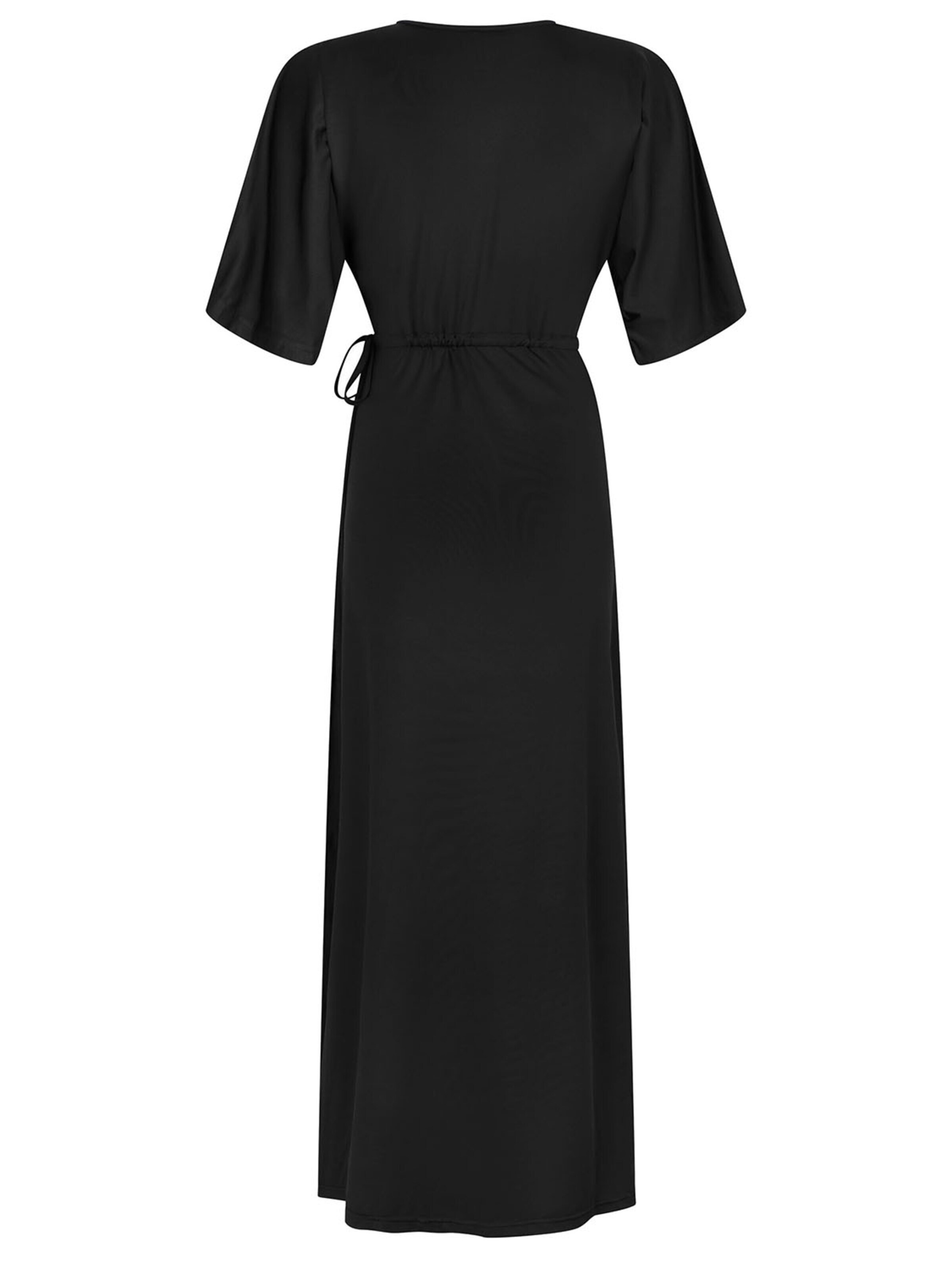 Chic by Lirette Jurk 'Kimono Lotus Natural' in Zwart