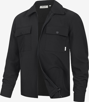 Chemise business 'Rommie' INDICODE JEANS en noir : devant
