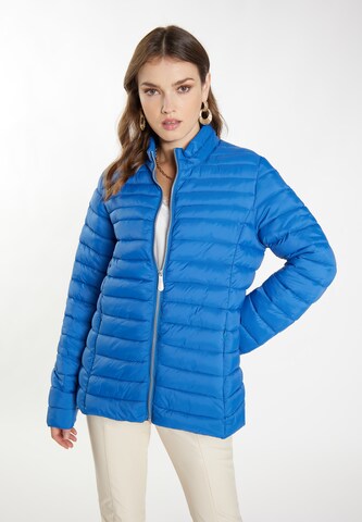 faina Between-Season Jacket 'Tuxe' in Blue: front