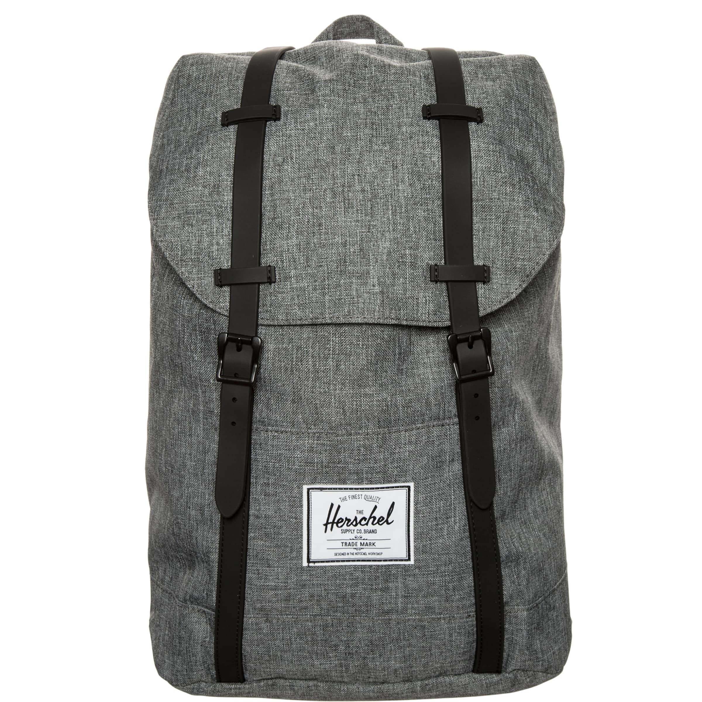 Herschel Backpack 'Retreat' in Grey: front