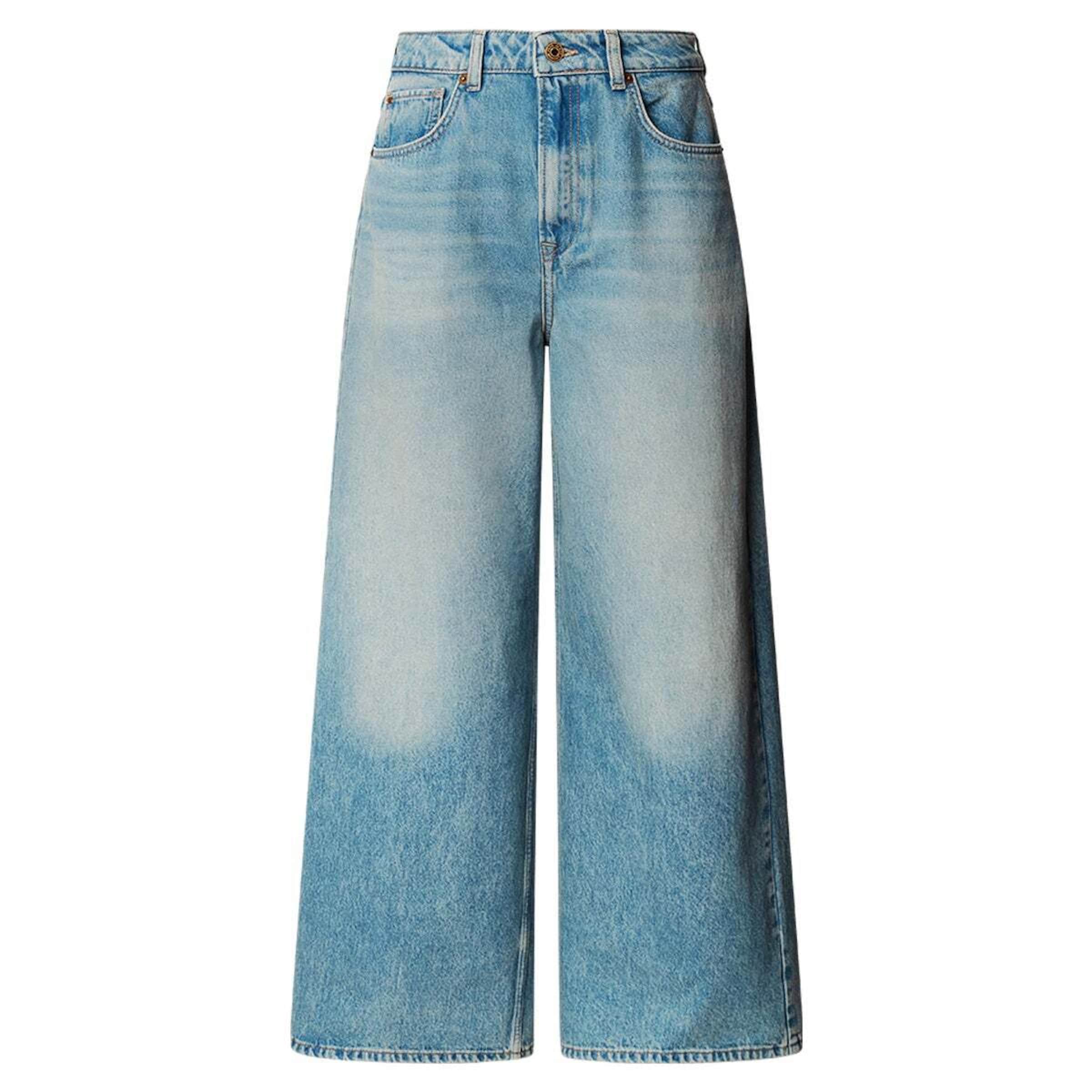 Pepe Jeans Wide leg Τζιν 'Jaimy' σε μπλε: μπροστά
