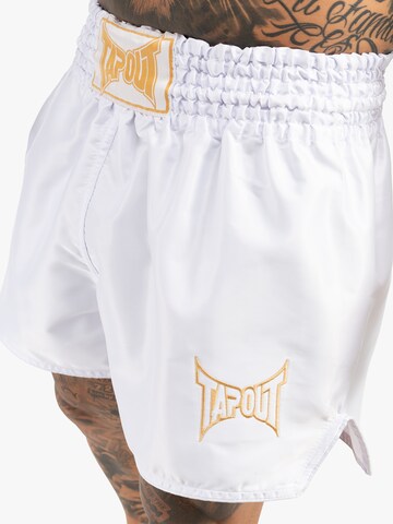 regular Pantaloni sportivi 'Zorrey' di Tapout in bianco