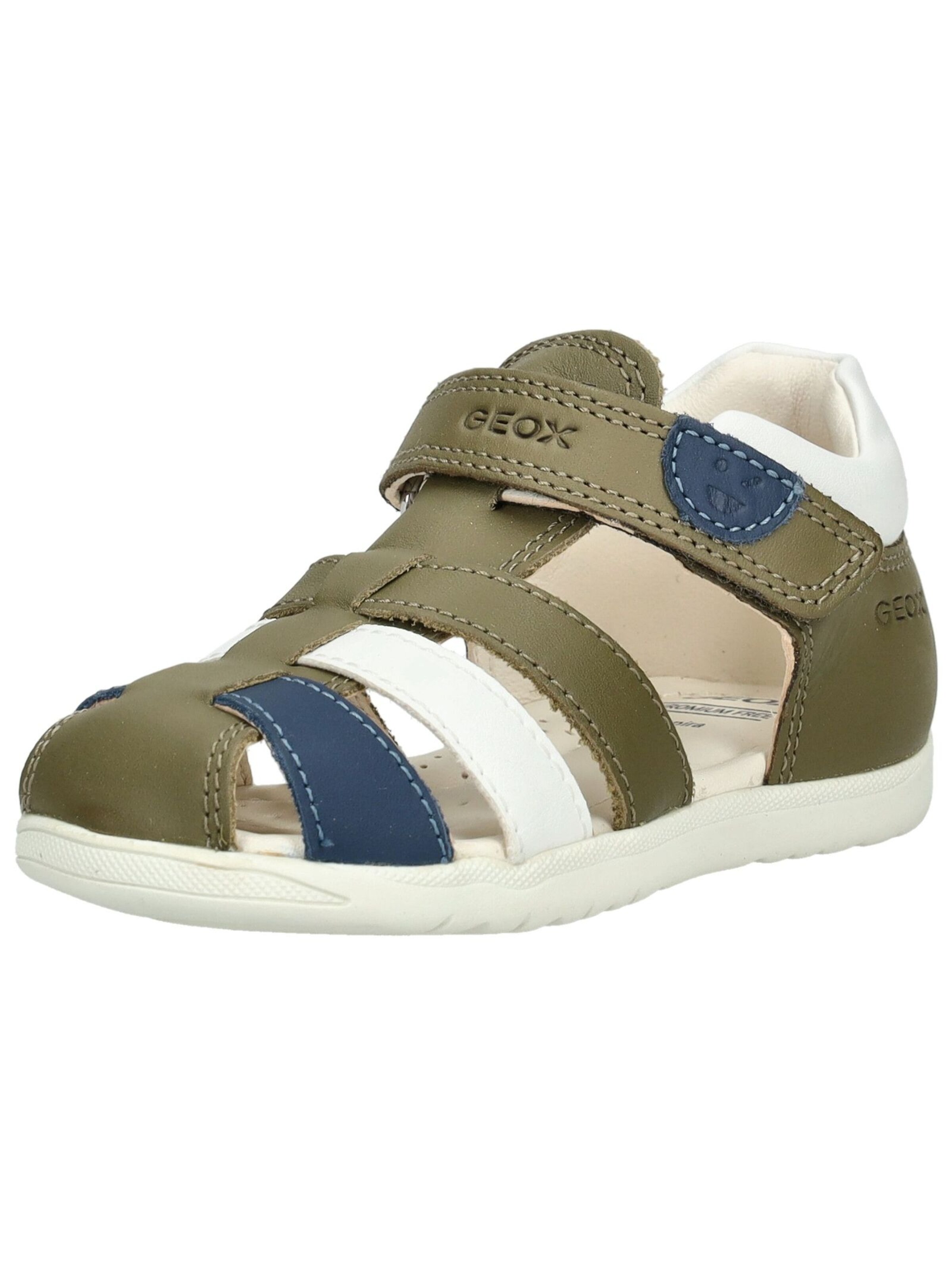 Chaussures ouvertes 'Maccnia' GEOX en vert : devant