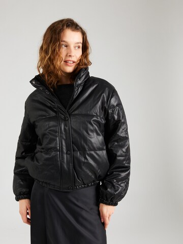 Koton Between-Season Jacket in Black: front