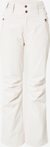 PROTEST Regular Workout Pants 'CINNAMON' in White: front