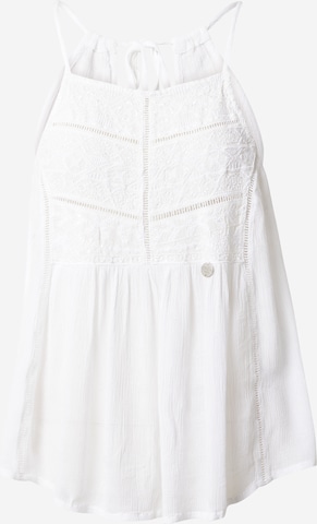 Superdry - Top em branco: frente