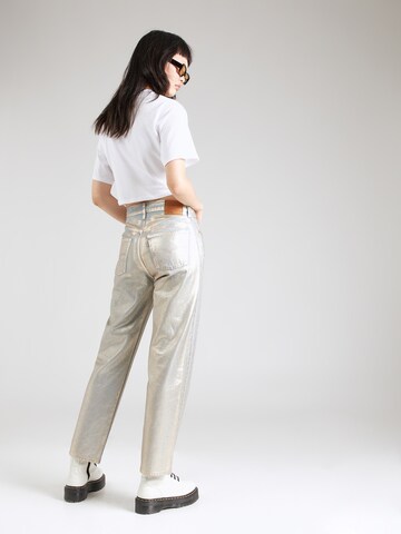 LEVI'S ® Loosefit Jeans '501' i sølv