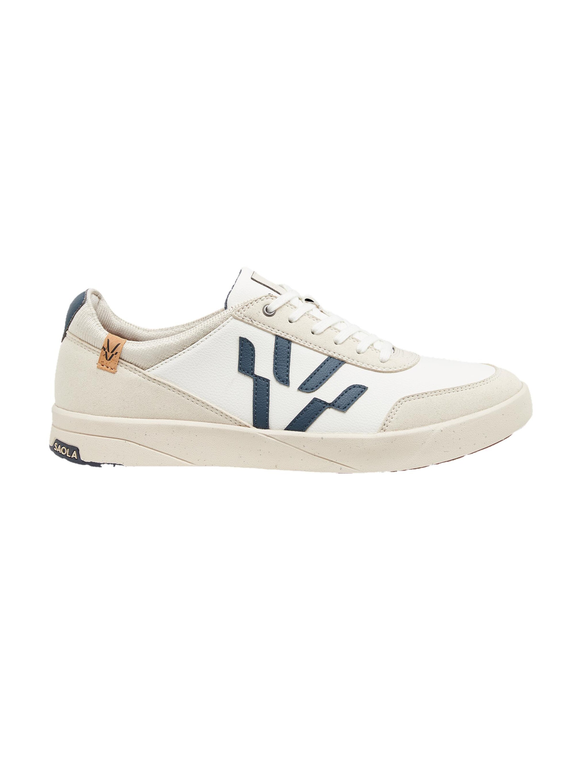 SAOLA Schnürschuh 'Cali M White Navy'‌‌‌‌‌‌‌ in Blau: Vorderseite