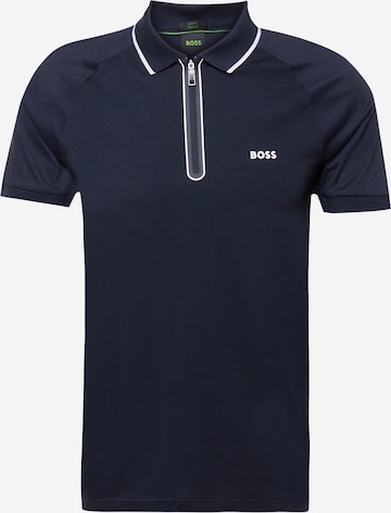 BOSS Green Shirt 'Philix' in Blauw: voorkant