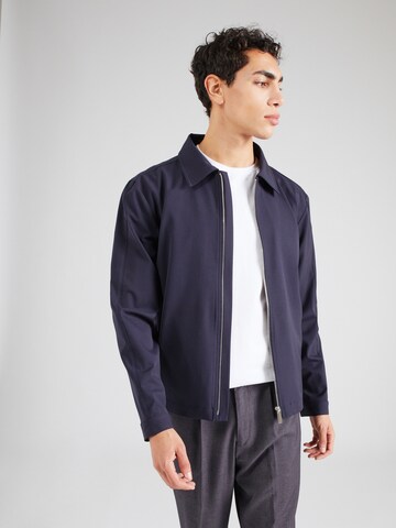 SELECTED HOMME Prehodna jakna 'LIAM' | modra barva: sprednja stran