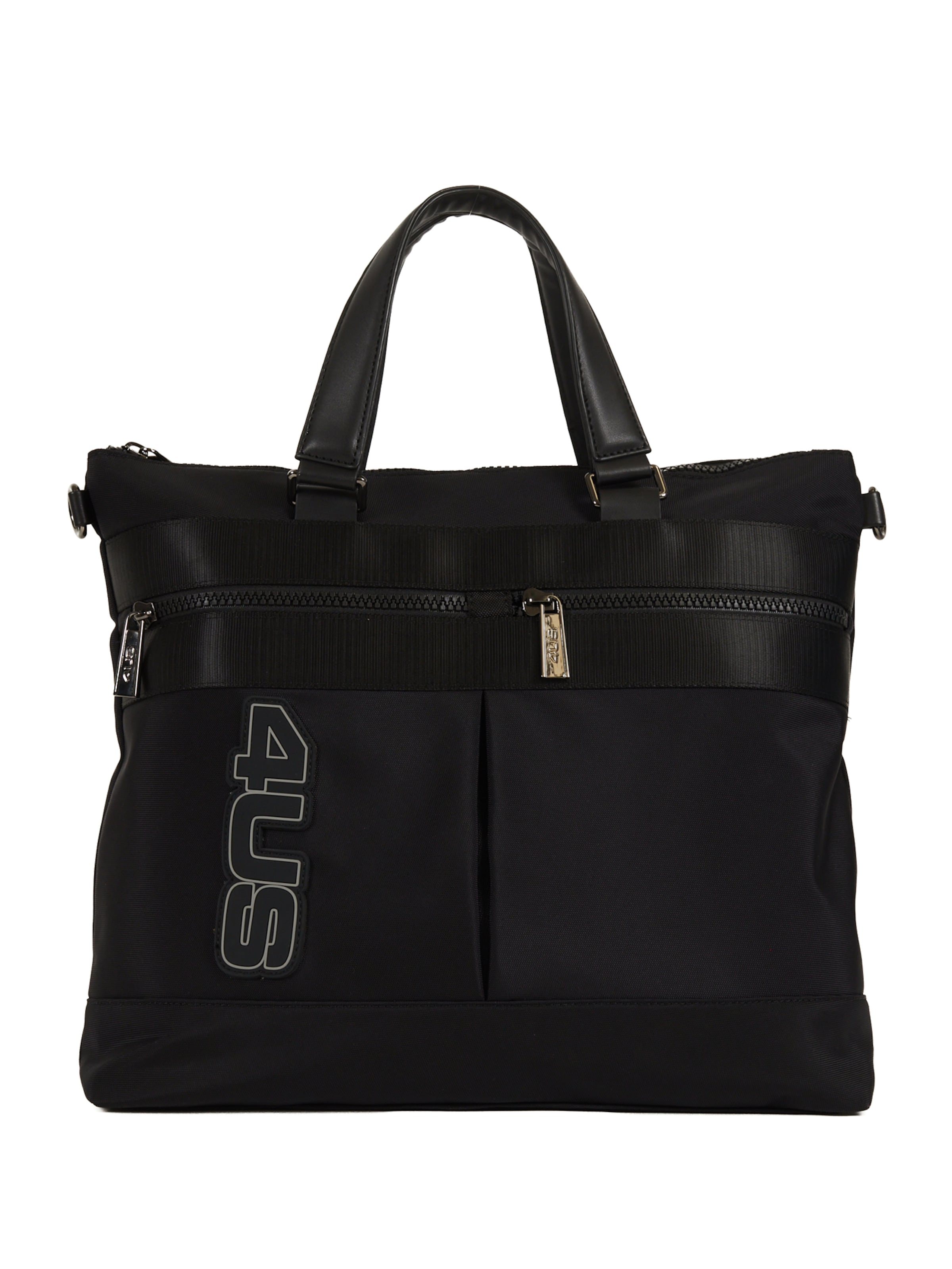 Borsa da viaggio di 4US PACIOTTI in nero: frontale