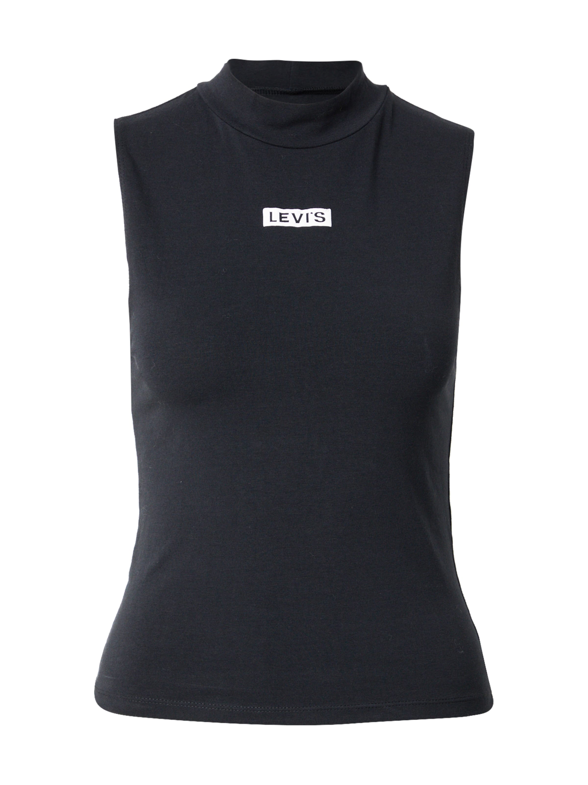 LEVI'S ® Τοπ 'EFFORTLESS' σε μαύρο: μπροστά