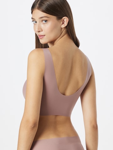 SLOGGI Regular Bustier 'ZERO Feel' in Pink