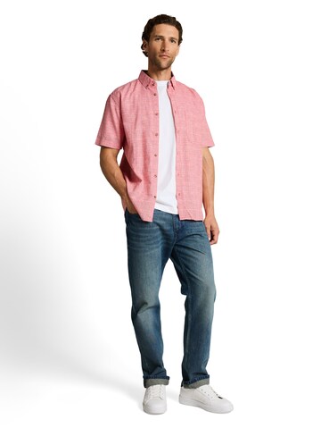 TOM TAILOR Regular fit Button Up Shirt in Orange