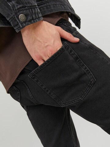 JACK & JONES Обычный Джинсы 'JJICHRIS JJORIGNIAL' в Черный