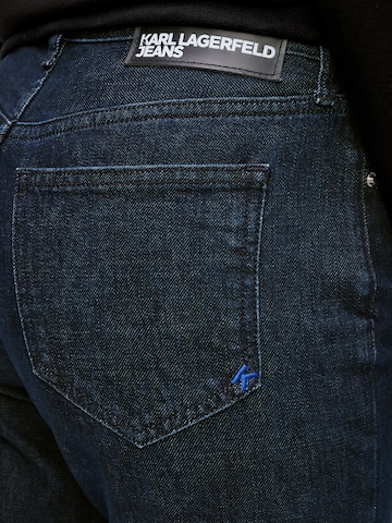 évasé Jean KARL LAGERFELD JEANS en bleu