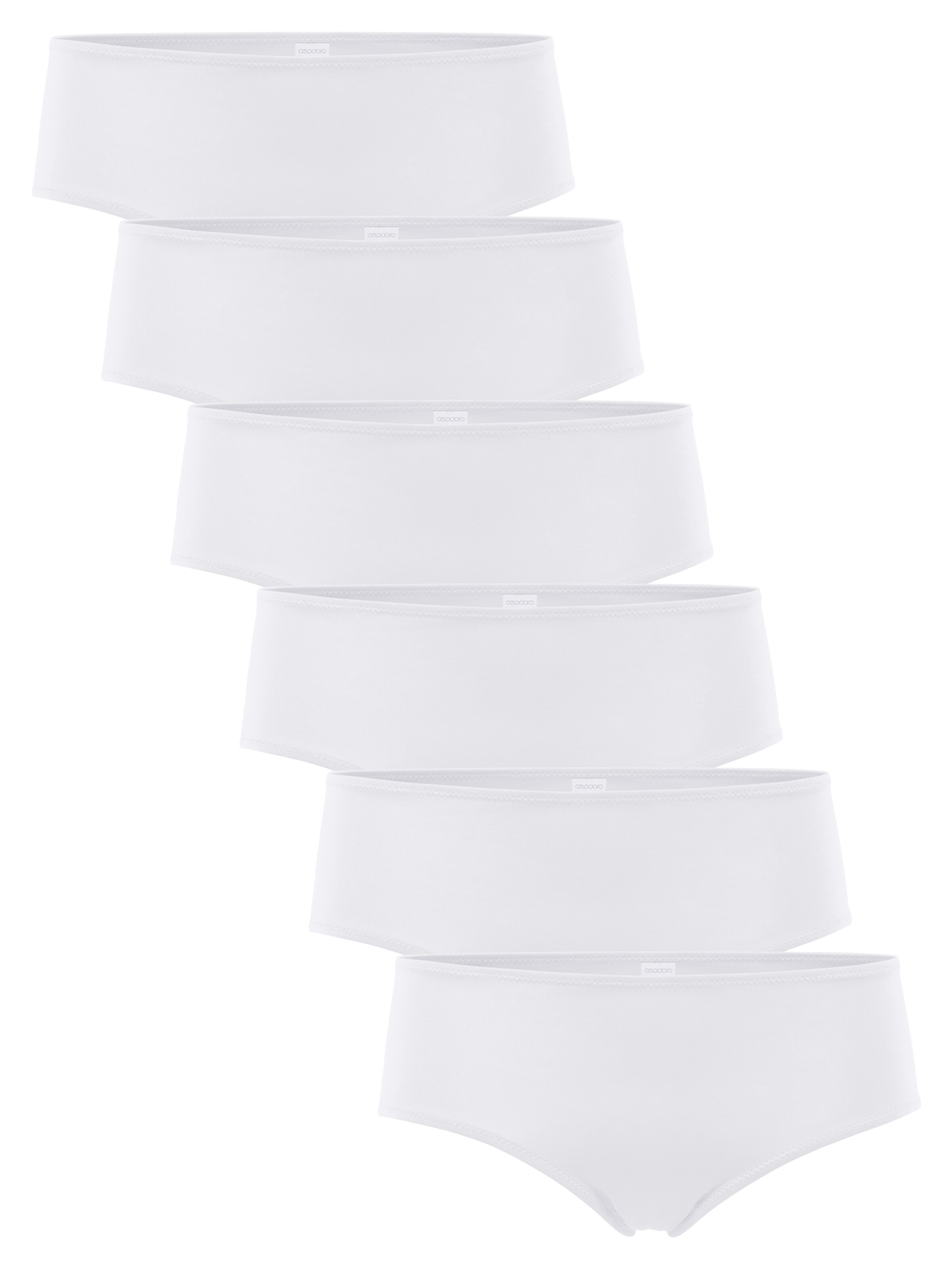 celodoro Panty 'Quick Dry'‌‌‌‌ in Weiß: Vorderseite