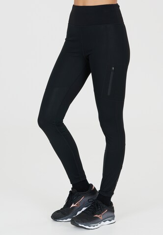 ENDURANCE Skinny Sporthose 'Elinor' in Schwarz: Vorderseite