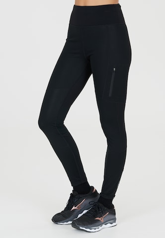 ENDURANCE Skinny Sportbroek 'Elinor' in Zwart: voorkant