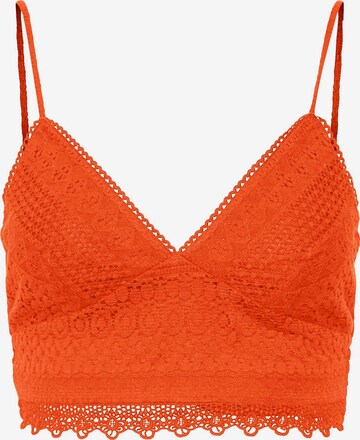 VERO MODA Top 'HONEY' in Oranje: voorkant