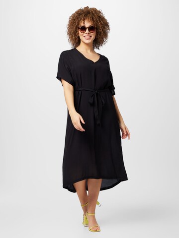 EVOKED Sukienka 'MESIAN' w kolorze czarny