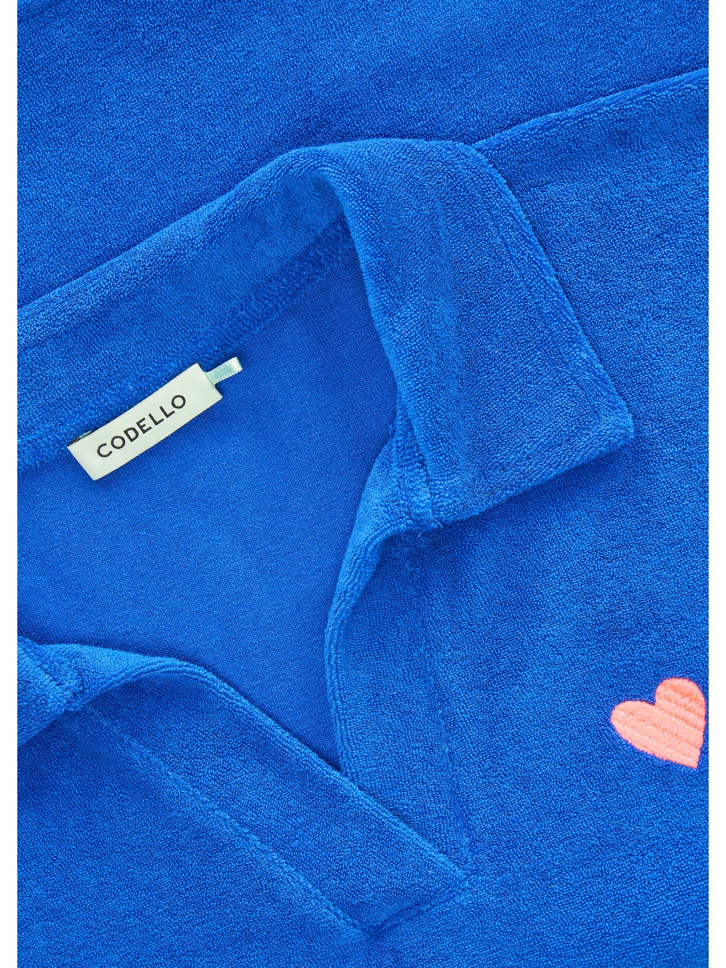 CODELLO T-Shirt aus Baumwoll-Mix in Blau