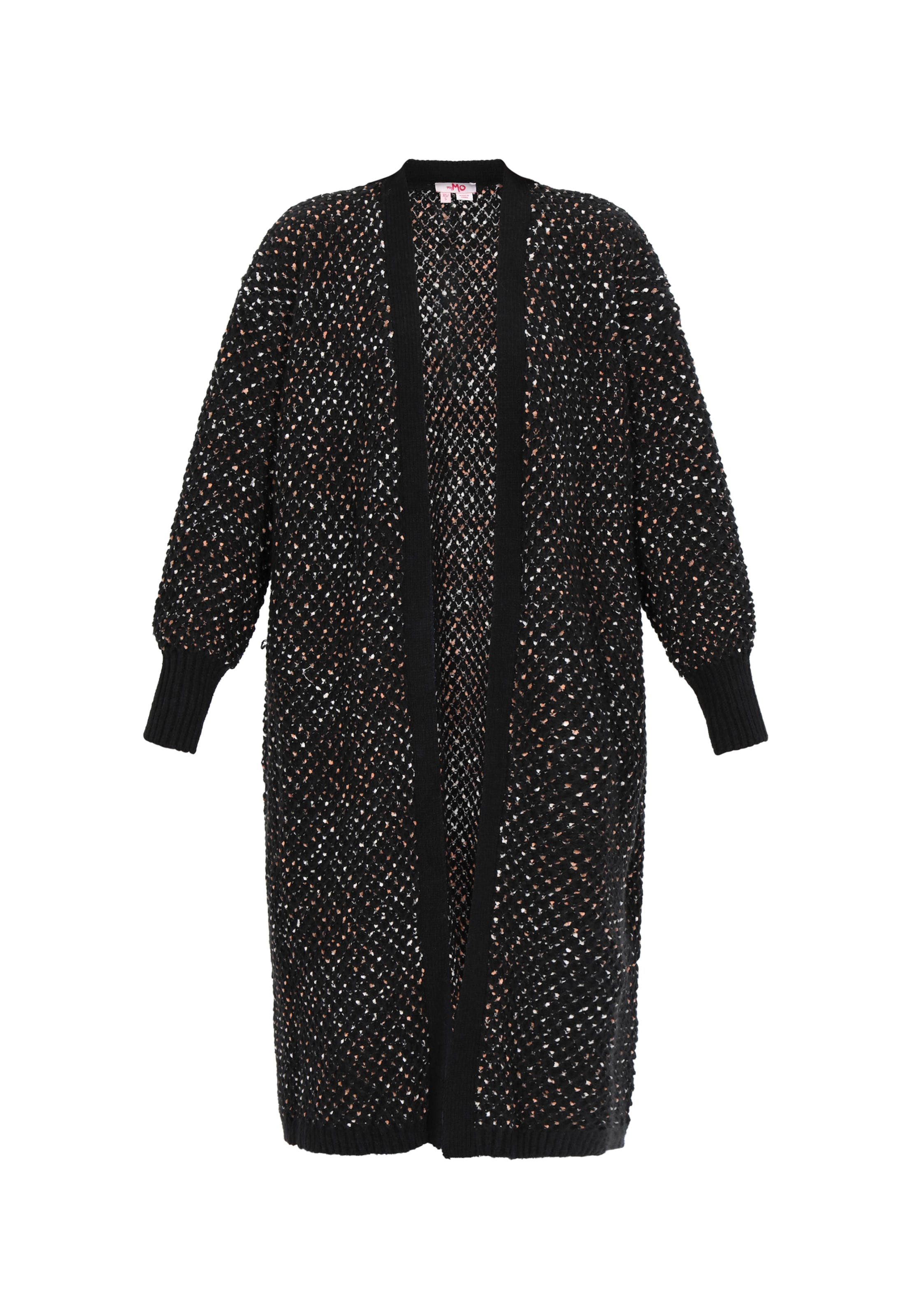 MYMOKardigan - crna boja: prednji dio