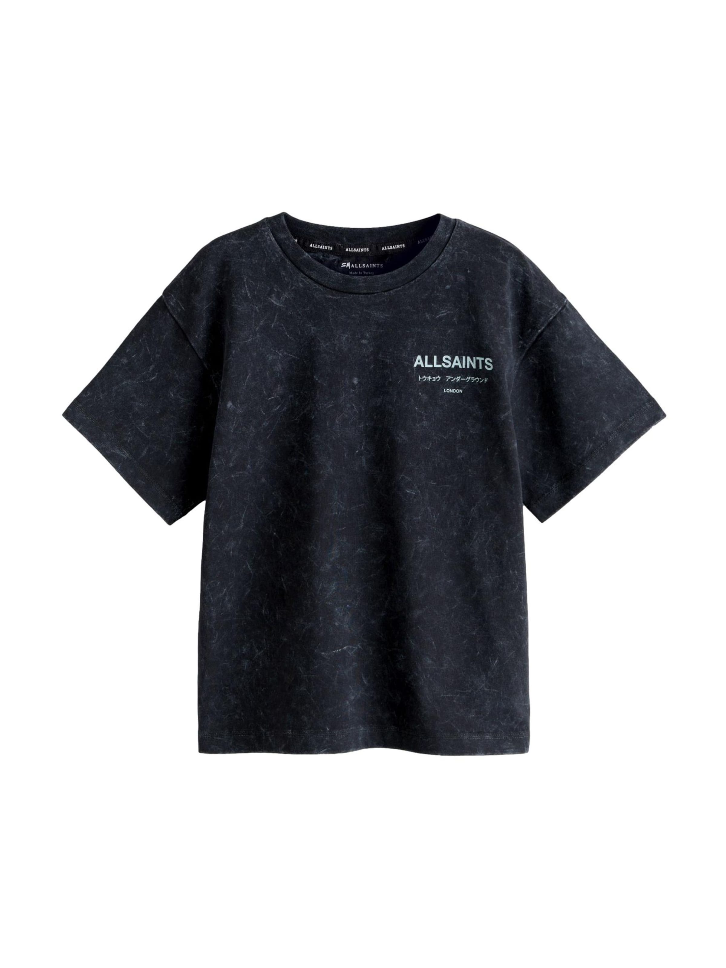 smALLSAINTS Shirt 'Underground' in Zwart: voorkant