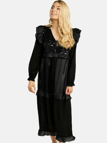 Robe ' NOR ' Liberte Essentiel en noir : devant