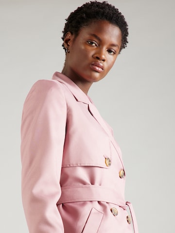 VERO MODA Overgangsfrakke 'CELESTE' i pink