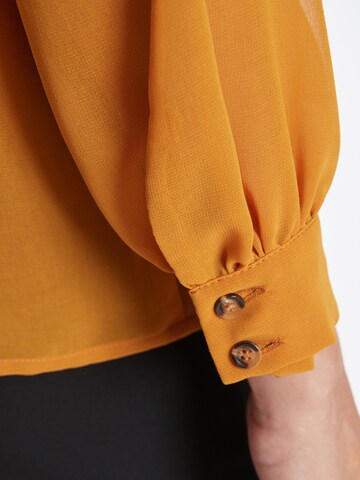 Ana Alcazar Blouse 'Zerila' in Geel
