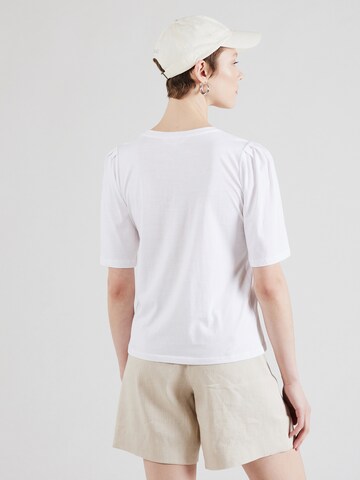 MSCH COPENHAGEN Тениска 'Begitta' в бяло
