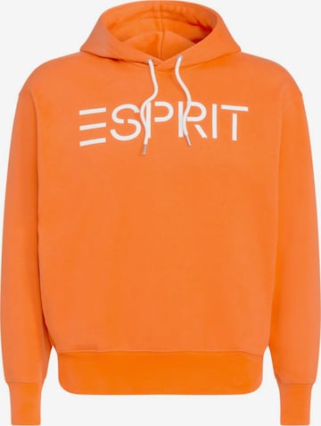 ESPRIT Sweatshirt in Oranje: voorkant