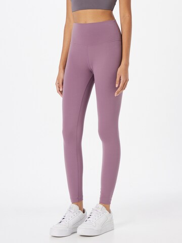 Yvette Sports Workout Pants 'Charly' in Purple: front
