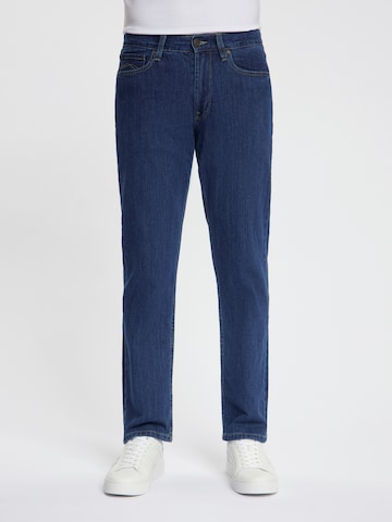 Maskovick Regular Jeans 'MASKOVICK - Heren Jeans - Regular Fit - Stretch – Clinton' in Blue: front