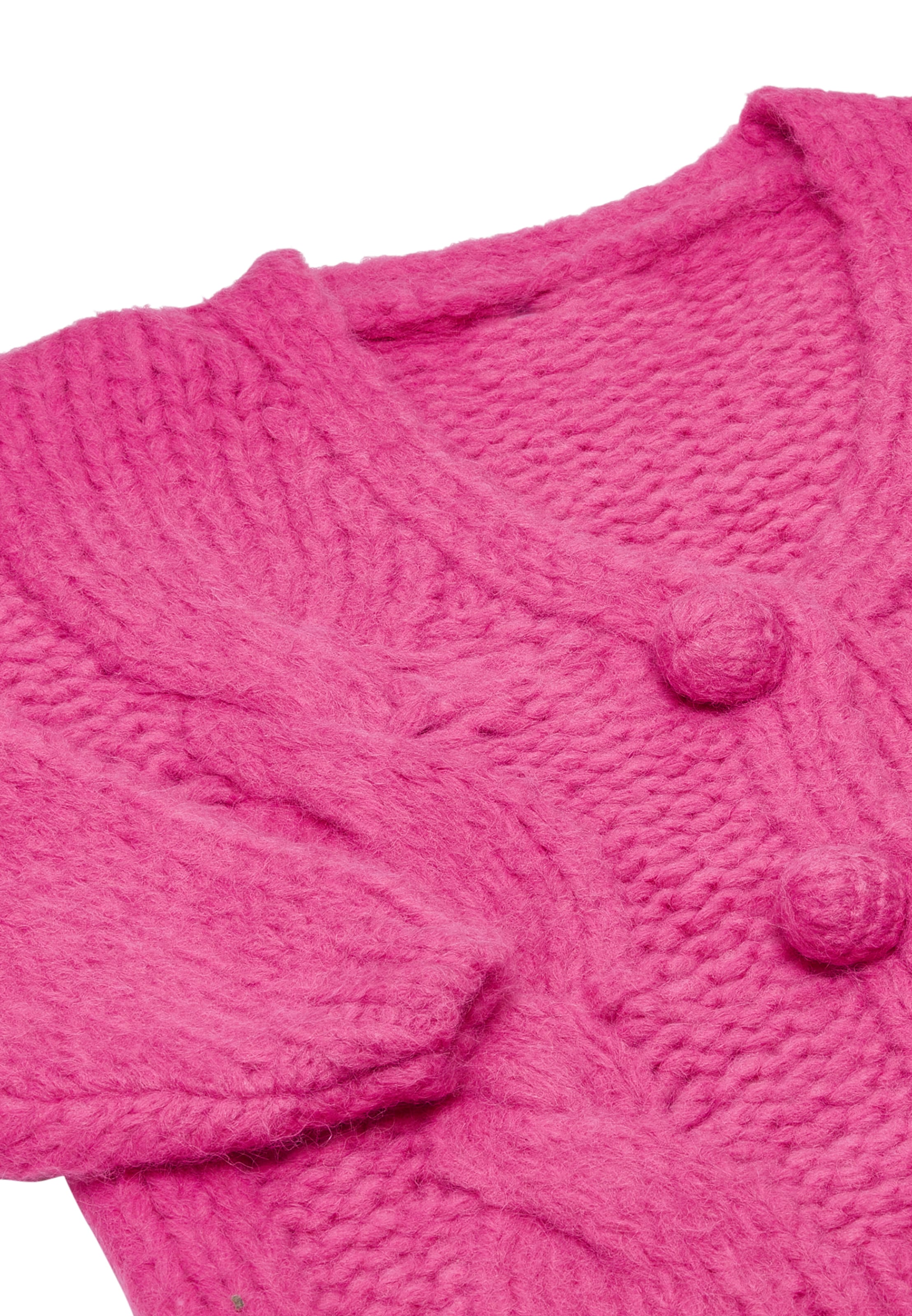 ebeeza - Casaco de malha em rosa