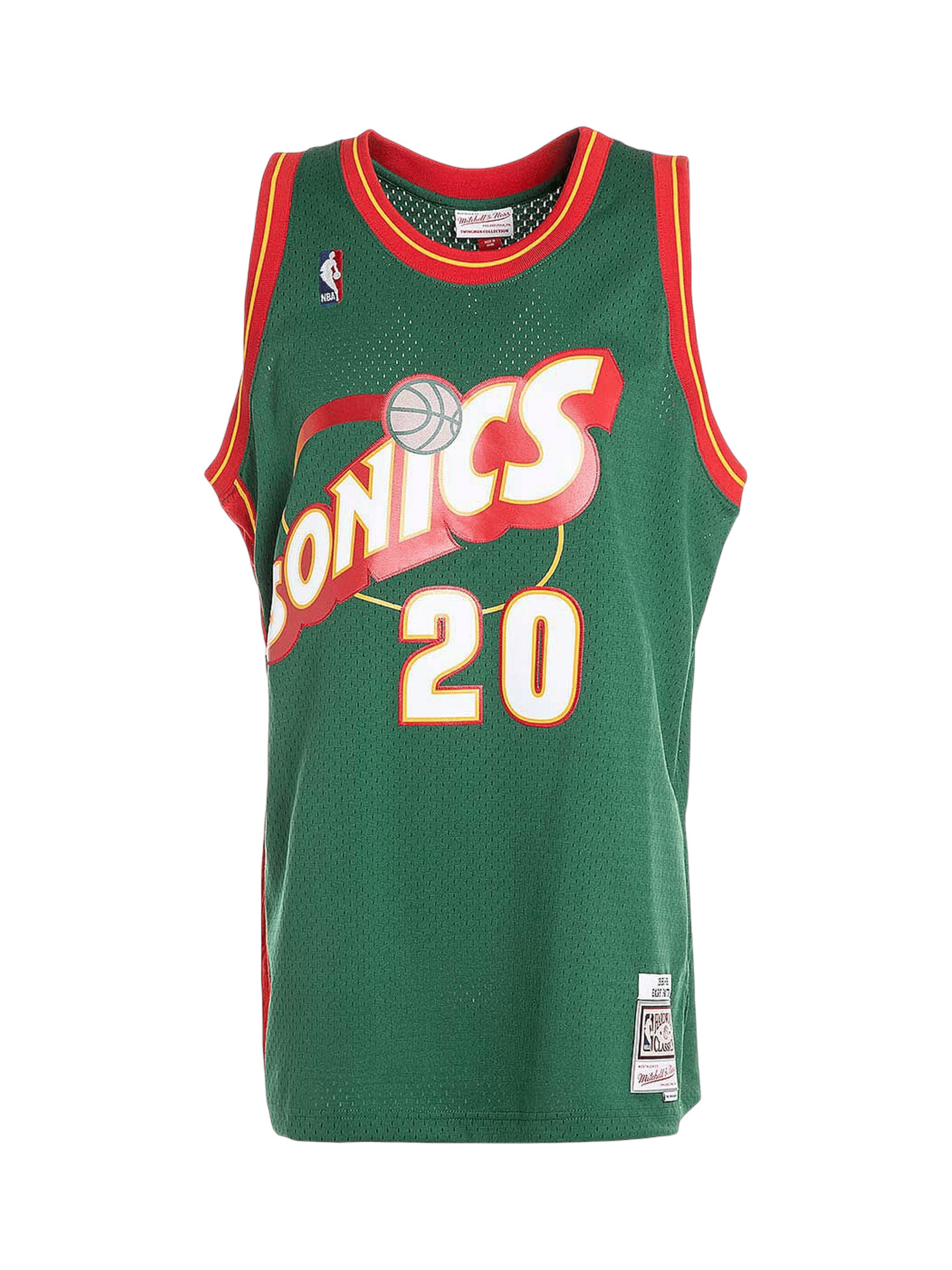 Mitchell & Ness Dres 'NBA SS G.P 95-96' | zelena barva: sprednja stran