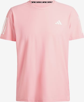 ADIDAS PERFORMANCE Performance Shirt 'Own the Run' in Pink: front