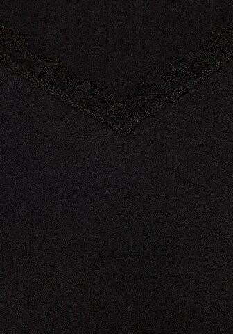 NUANCE Nachthemd in Schwarz
