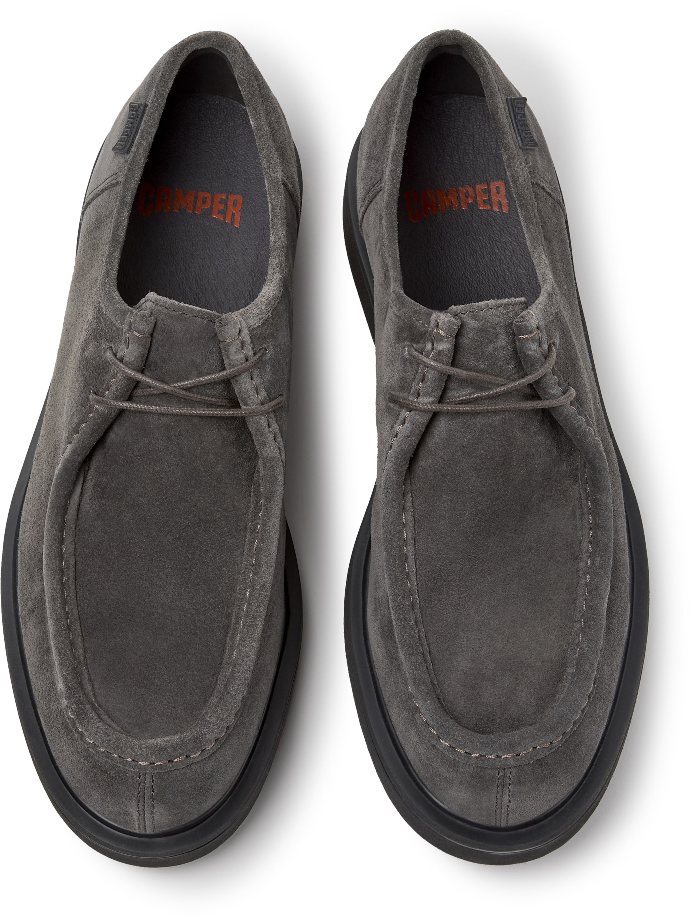 CAMPER Schnürschuhe ' Norman ' in Grau