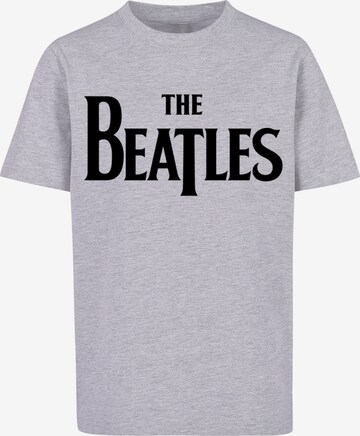 F4NT4STIC Shirt 'The Beatles Band' in Grey: front