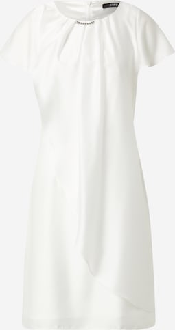 Robe de cocktail SWING en blanc : devant