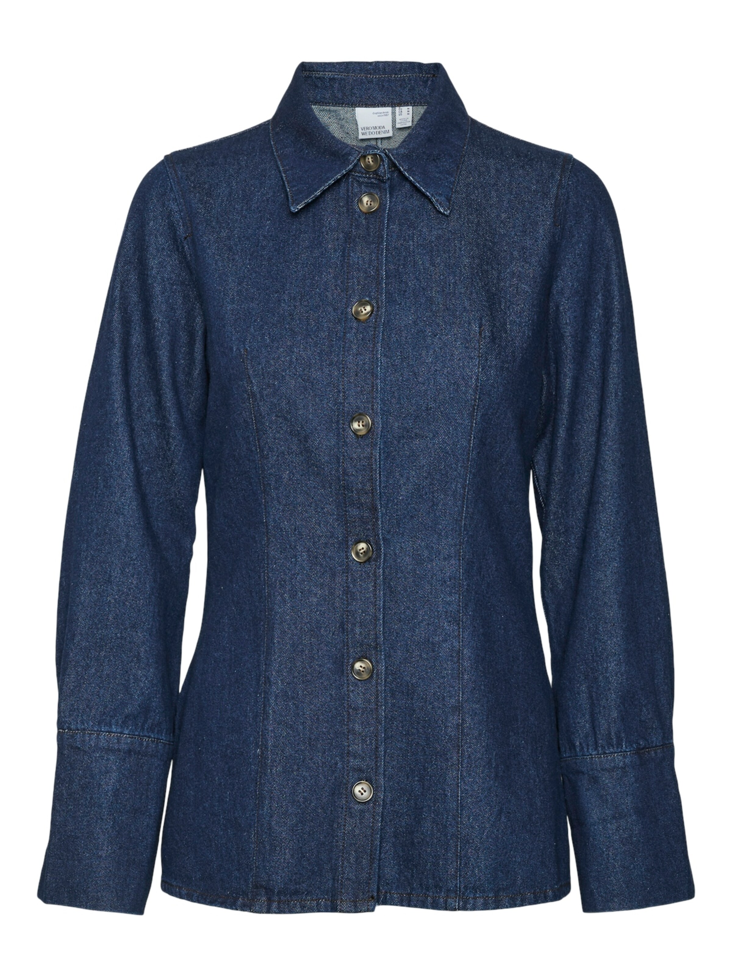 Camicia da donna 'VMTINLEY' di Vero Moda Tall in blu: frontale