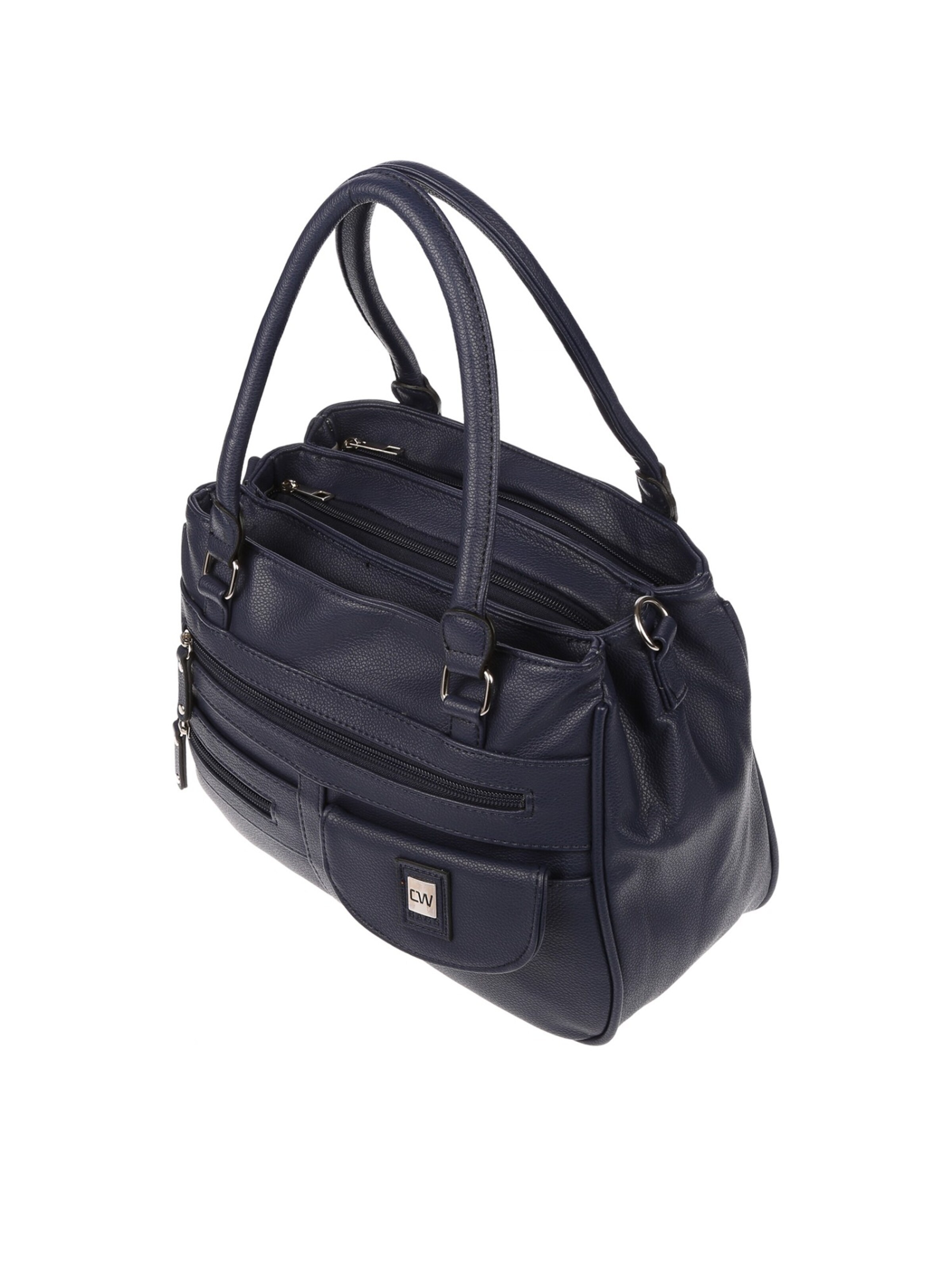 Christian Wippermann Handtasche 'Große Damen Tasche Umhängetasche Schultertasche'‌‌‌‌‌‌‌‌‌‌ in Blau