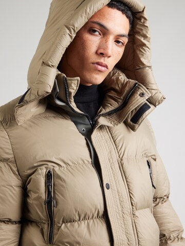 INDICODE JEANS Winterjas 'Petter' in Beige